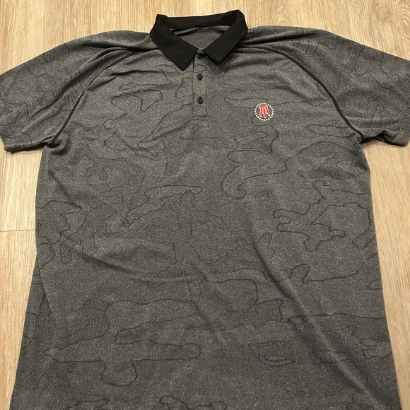 Stylish Black and Gray Barstool Polo Shirt - Picture 1 of 2